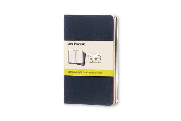 Moleskine Cahier Pocket Journals, 3-Pack  (Fits S02C & S02G)