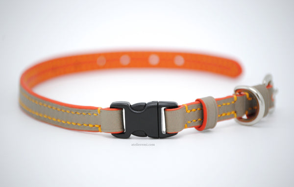 No. P02C | 10MM Cat Collar (Cowhide Lined Interior)