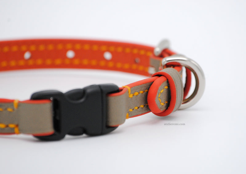 No. P02C | 10MM Cat Collar (Cowhide Lined Interior)