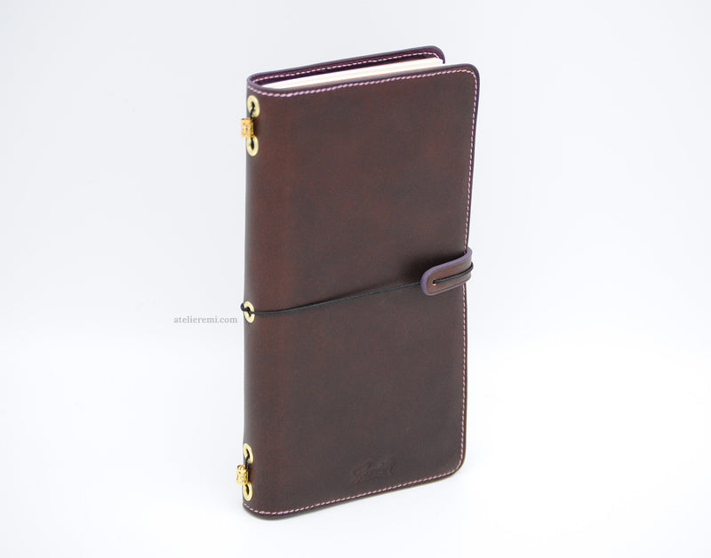 No. S01C | Refillable Traveler's Journal (Cowhide Lined Interior)